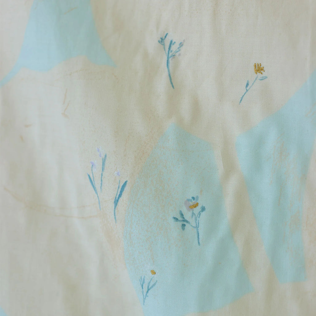 nani IRO Sanga Organic Cotton Double Gauze Blue
