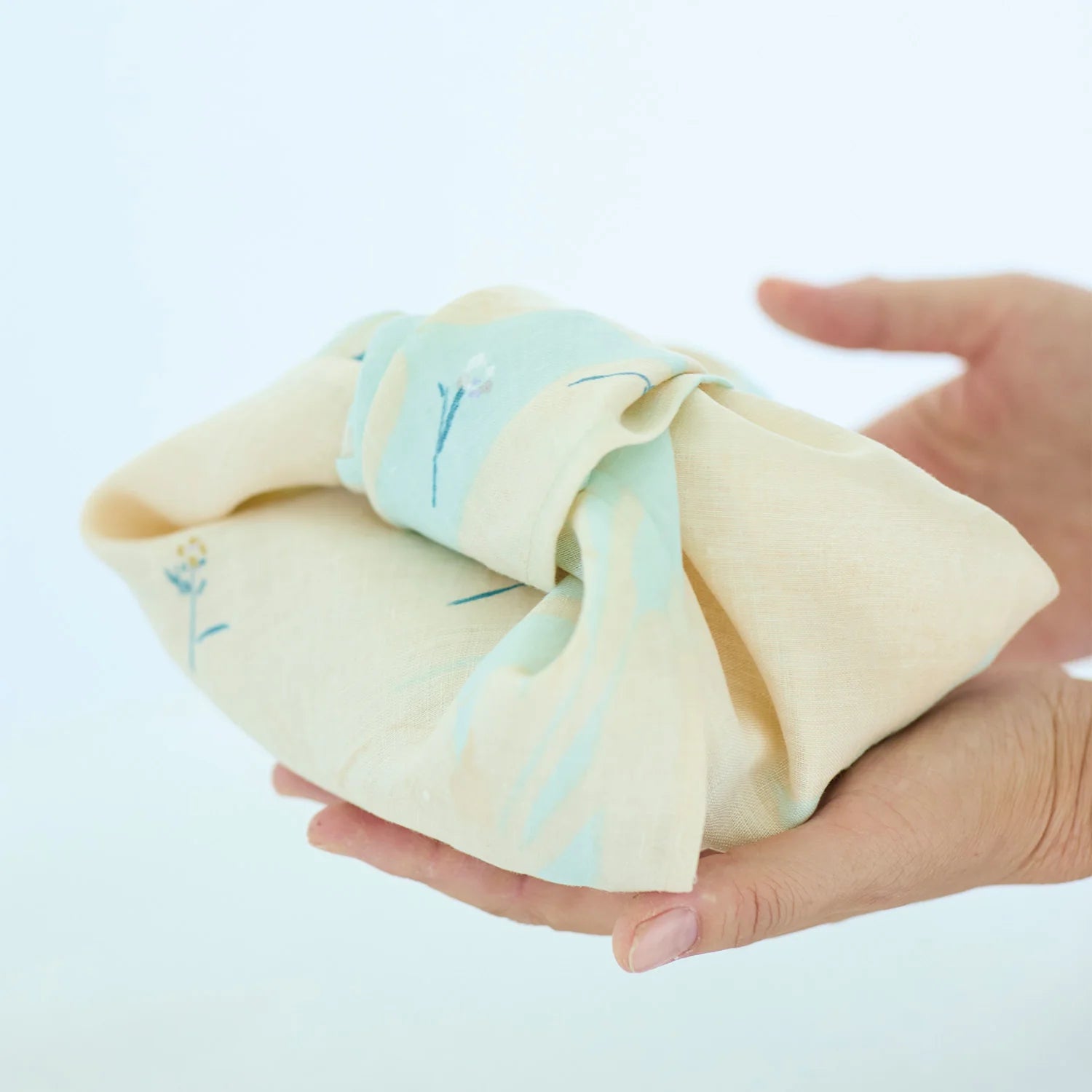 nani IRO Sanga Organic Cotton Double Gauze Blue