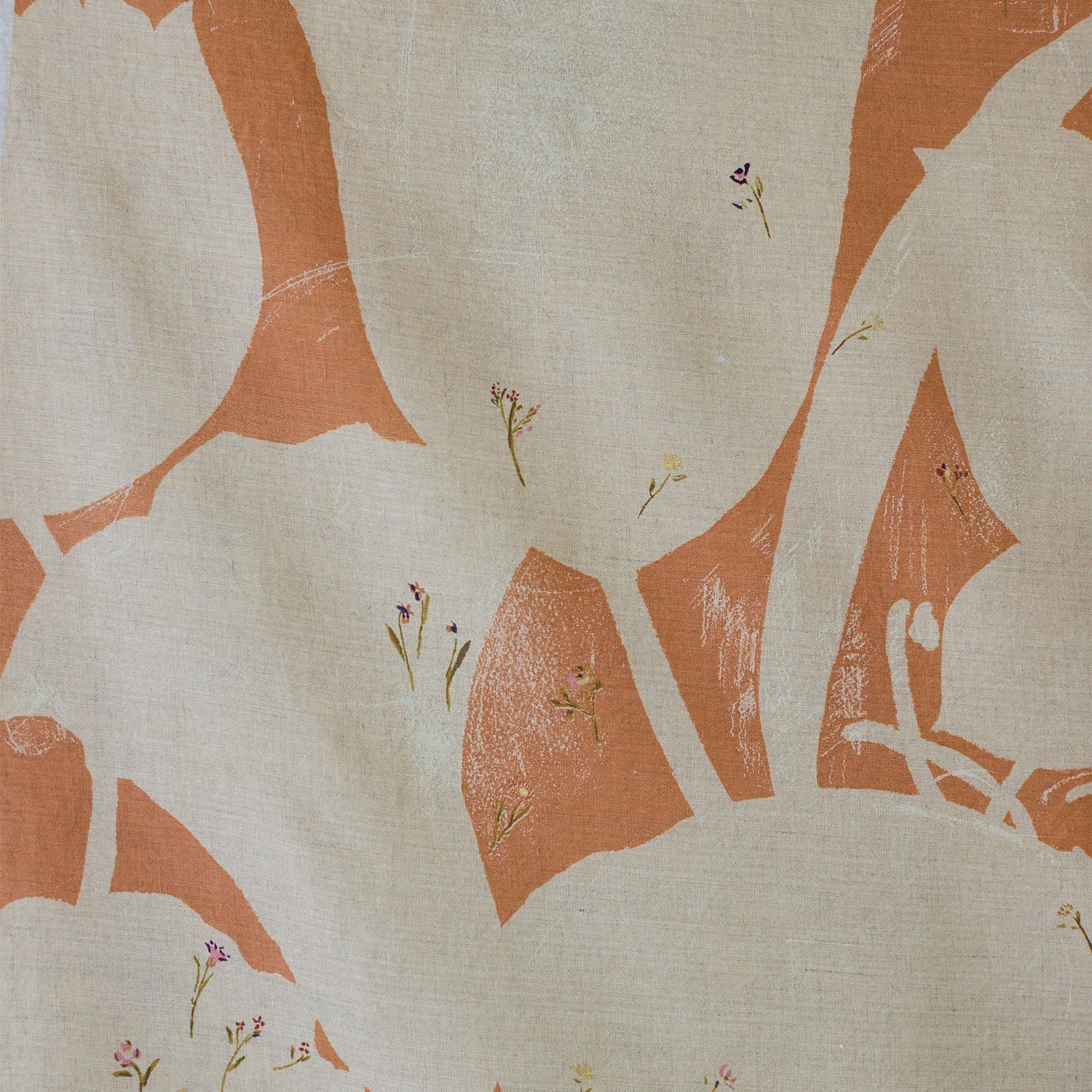 nani IRO Sanga Organic Cotton Double Gauze Orange