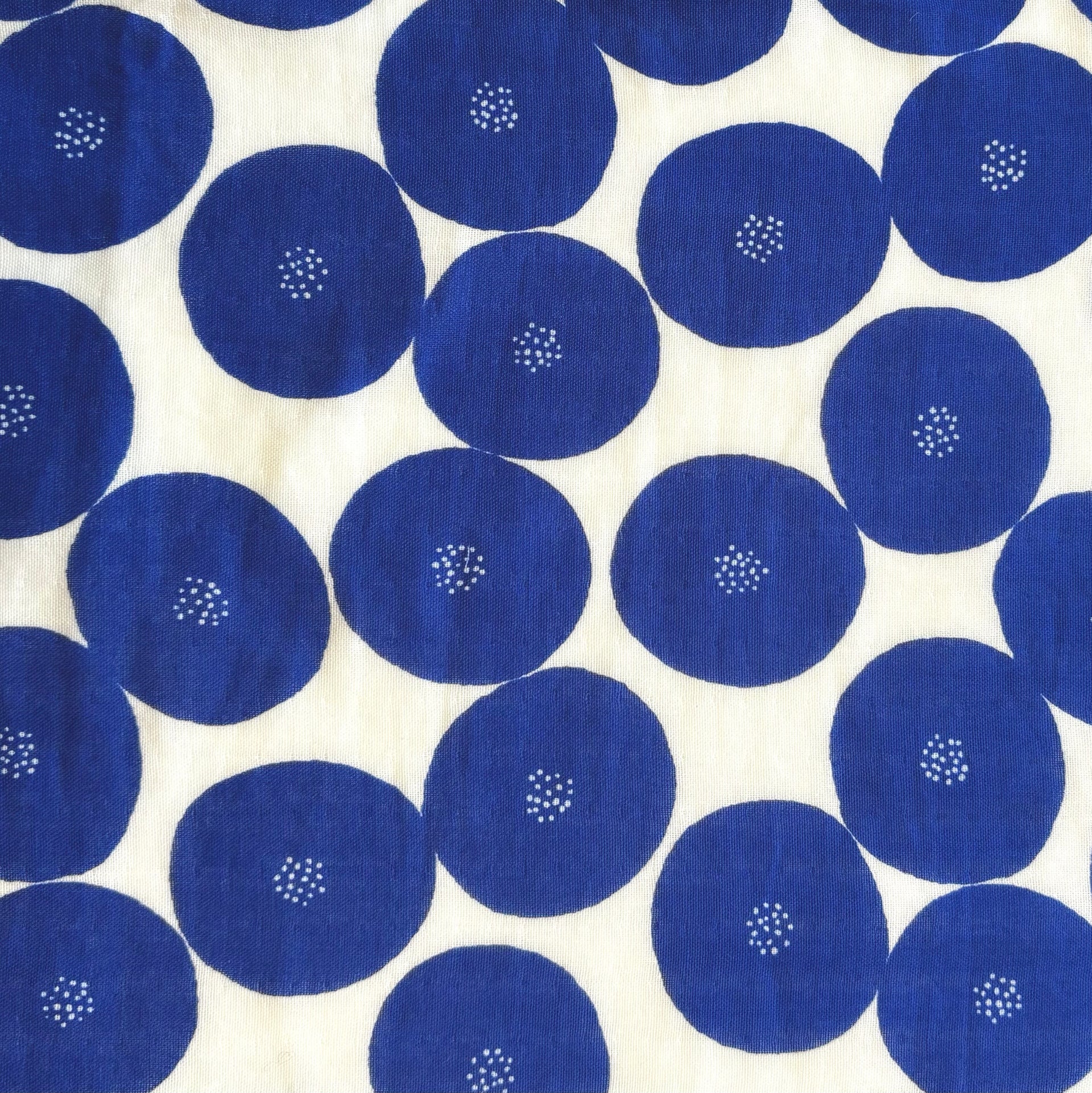 MUDDY WORKS Mini Anpan Cotton Double Gauze Blue
