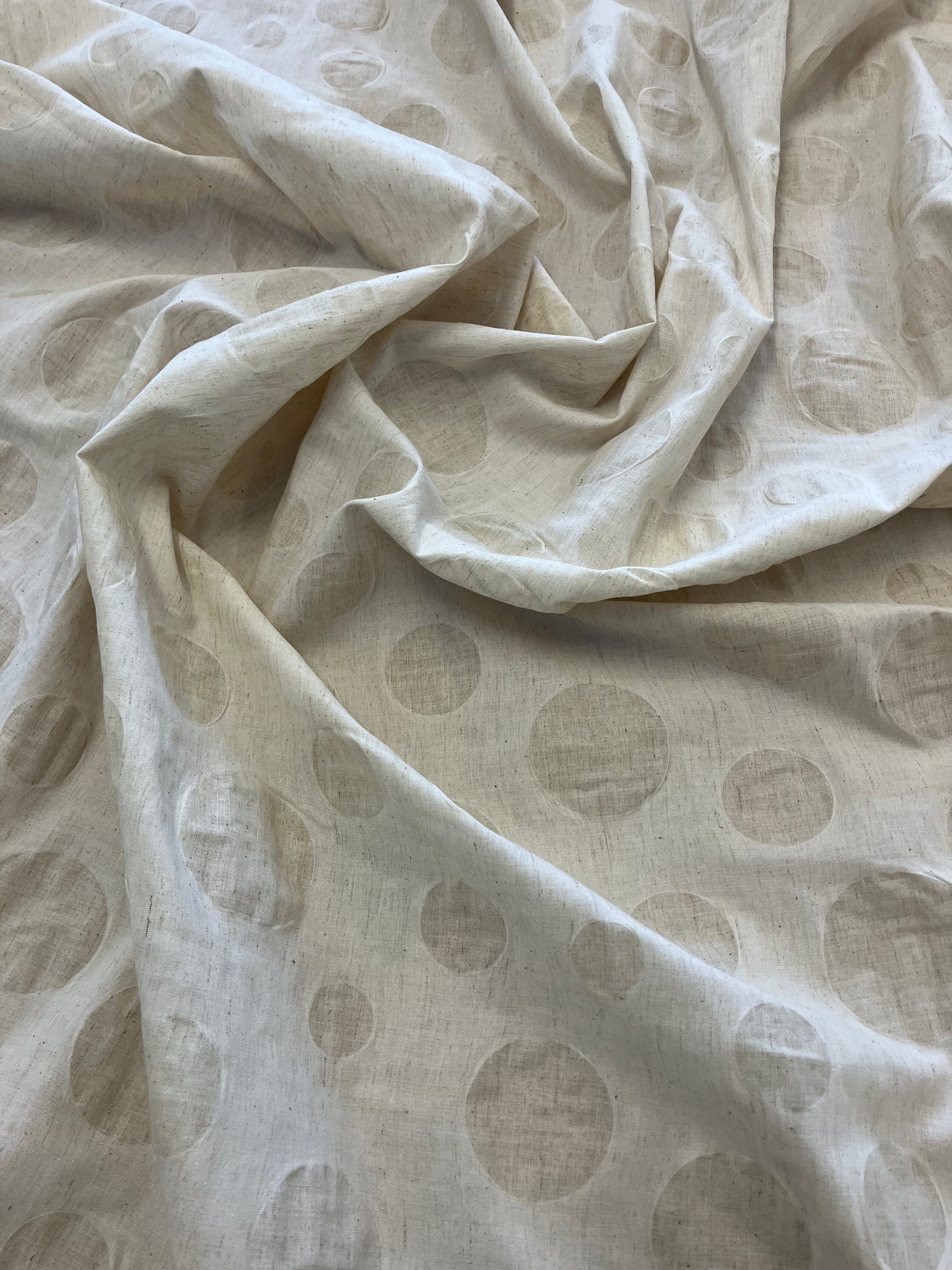 KOKKA Design Waffle Ripple Cotton 5cm Dot