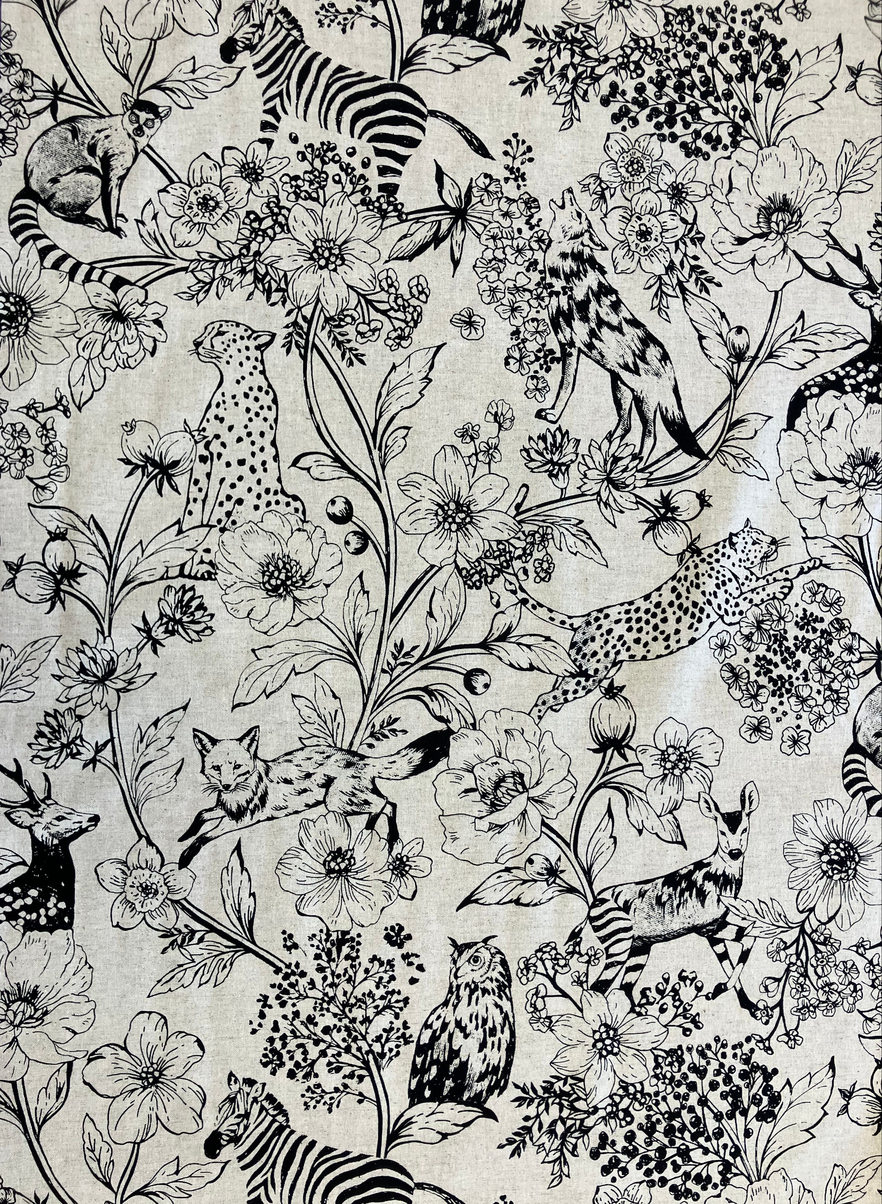 ECHINO by Etsuko Furuya ‘wonder’ monochrome